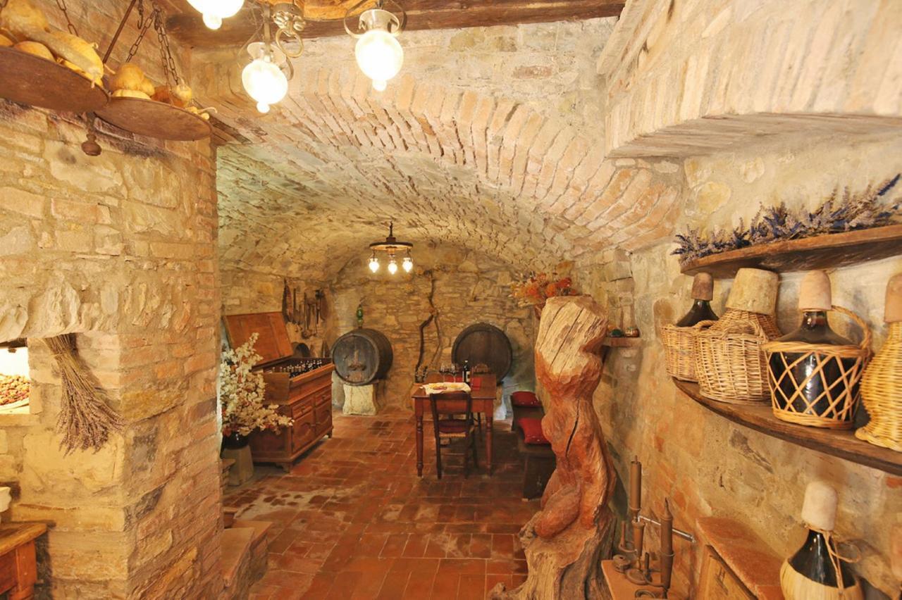 Apartment In B&B Del Giglio San Donato in Poggio Luaran gambar